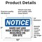 Signmission 7 in Height, 10 in Width, Vinyl Decal, Rectangle OS-2PACK-NS-D-710-L-13232 - alternate 5